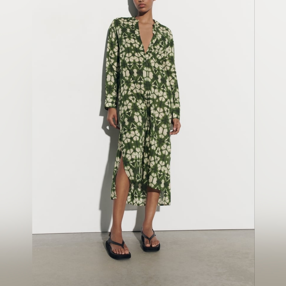 ZARA PRINTED TUNIC DRESS